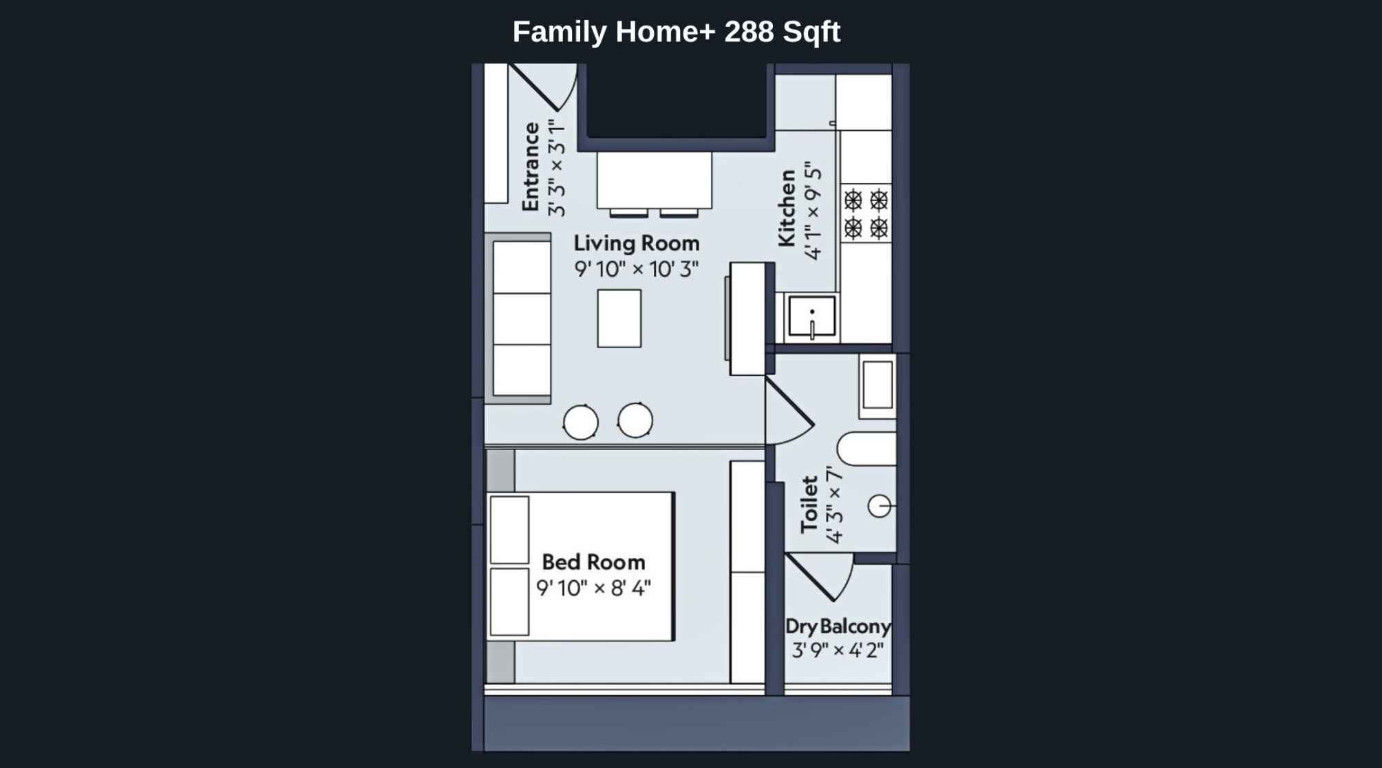 Marathon-Nexworld-Floor-Plan-Flora-Family-Home-288-Sqft