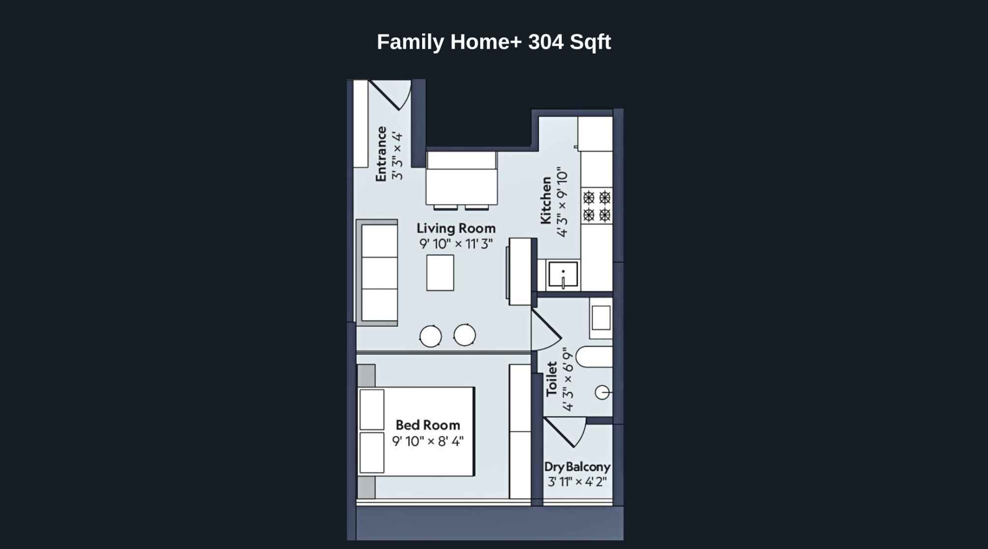 Marathon-Nexworld-Floor-Plan-Flora-Family-Home-304-Sqft