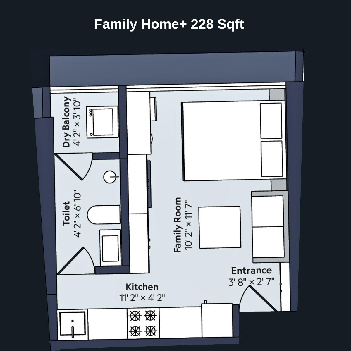 Marathon-Nexworld-Floor-Plan-Nova-Family-Home-228-Sqft