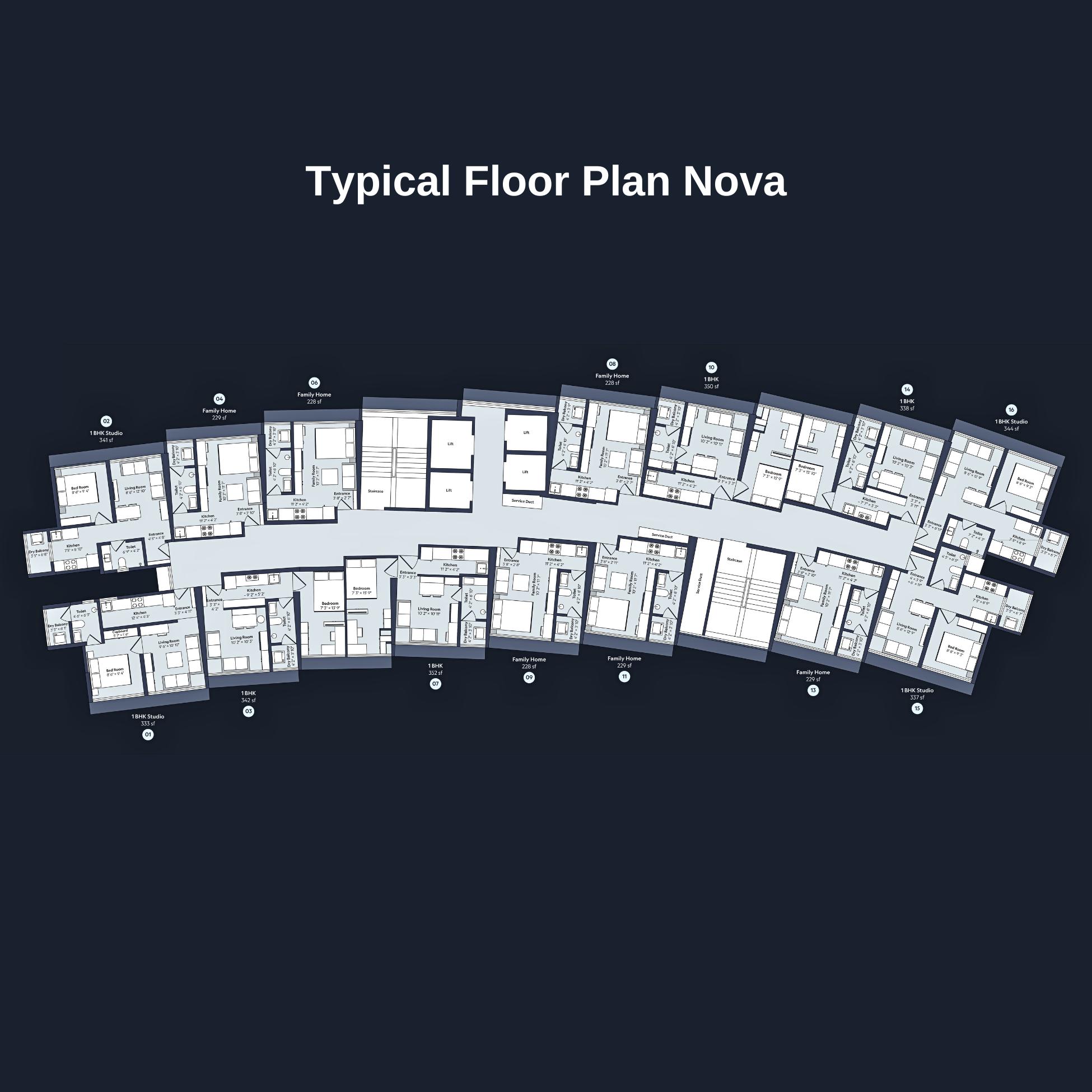 Marathon-Nexworld-Typical-Floor-Plan-Nova